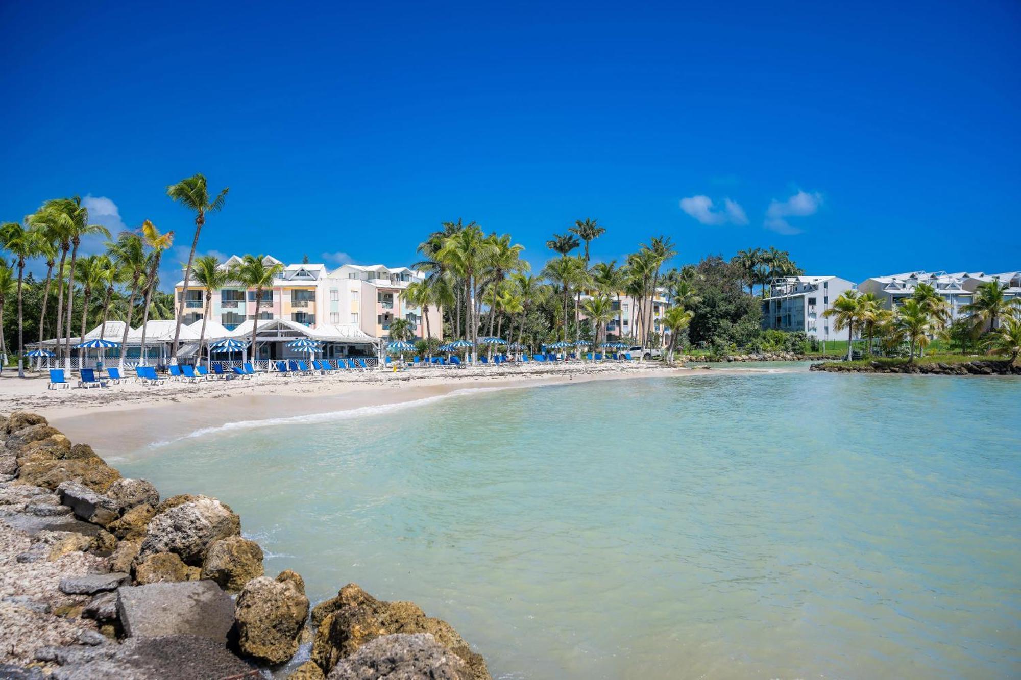 Appartement T1 Sur La Plage Et Vue Mer Le Gosier  Eksteriør bilde